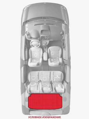 ЭВА коврики «Queen Lux» багажник для Ford Transit (7G)